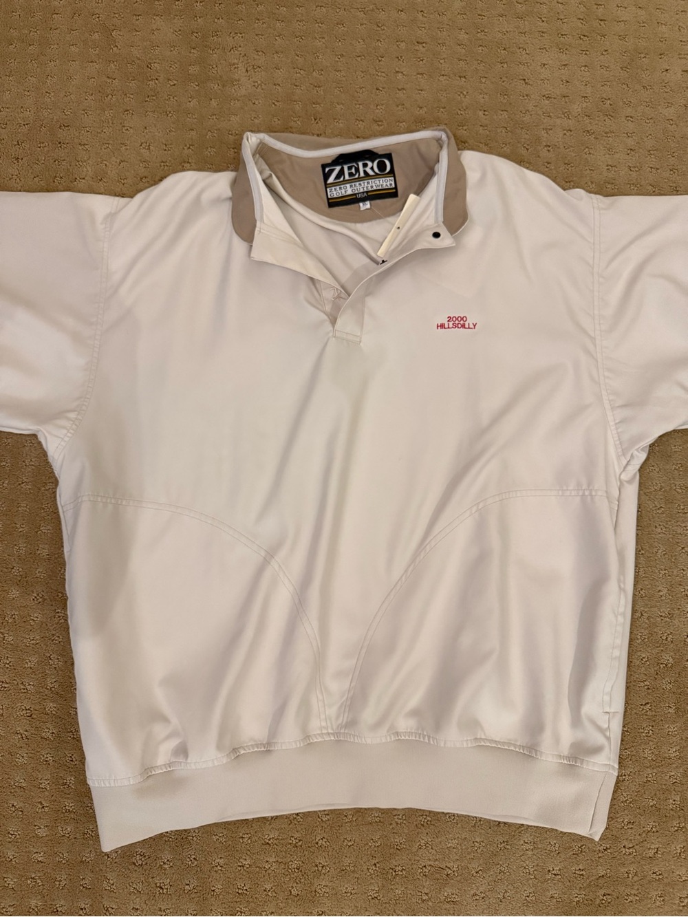 Zero restriction golf jacket